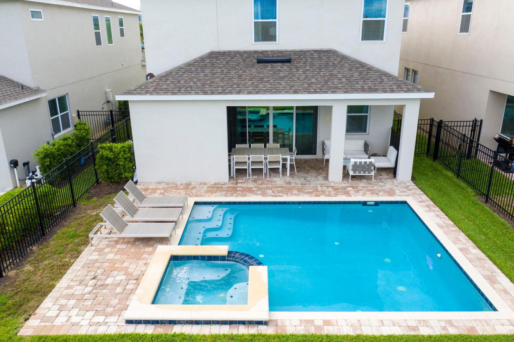 Luxurious 5Bd Private Pool Jacuzzi & Game Room At Encore 7432 Orlando Bagian luar foto