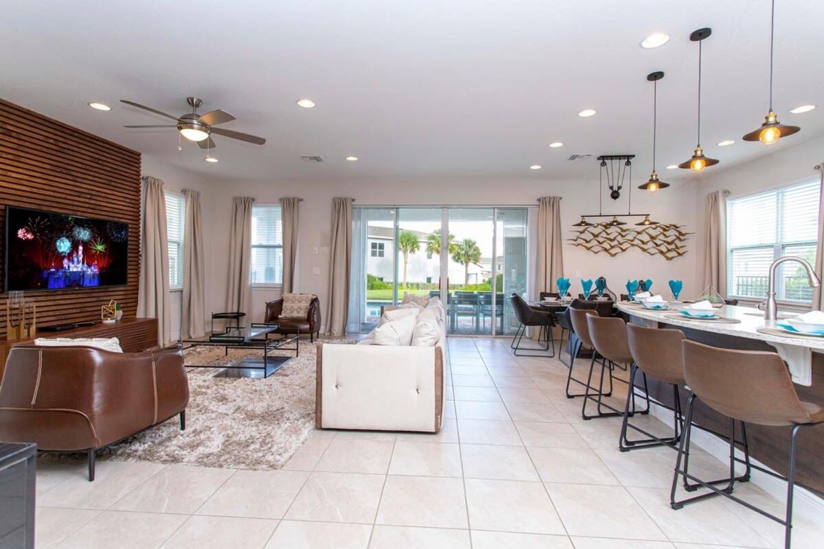 Luxurious 5Bd Private Pool Jacuzzi & Game Room At Encore 7432 Orlando Bagian luar foto